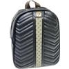 Laura Biagiotti Borsa Donna Zaino con Manico Borsa/Zaino in Ecopelle Inserti in Alcantara Accessori Dimensioni: 25 X 30 X 14 cm. ART. LB22W-108-3 LINEA ODYSSA (NERO)