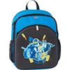 SKANDO BAGS LEGO® - Zaino da ragazzo - Ninjago® - Grafica 3D iconica sulla tasca anteriore - Riflettori su tutti i lati, Lego City Race