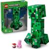 LEGO Minecraft Creeper Giocattolo - Action Figure di Mob Snodabile con Scomparto Segreto con Maiale e Elemento TNT - Regalo per Gamer, Bambini, Bambine e Fan Adolescenti da 10 Anni in su - 21276