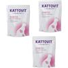 Kattovit Diabete Peso | Confezione Tripla | 3 x 400 g | Cibo secco per gatti | Per supportare la riduzione del sovrappeso