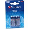 Verbatim Pila Ministilo Aaa Alkalina 4 Pile