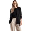 Street One A212211 Blazer Aperto, Nero, 46 Women's