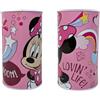 My Sweety Pop - Salvadanaio in metallo Minnie Mouse Rosa - Scuola - Contenitore monete - 17,5 cm - Idea Regalo