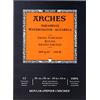 Arches Blocco Per Acquerello Incollato 1 Lato (12 Fogli) - Grana Torchon - 300 G/Mq - 26 X 36 cm