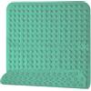 sinzau Tappetino Doccia, Tappetino Antiscivolo 48 x 48 cm con Ventose, Tappeto Doccia Antiscivolo, Tappetino da Bagno Quadrato, Lavabile in Lavatrice Tappetino da Bagno, Quadrato, verde