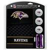 Team Golf NFL Embroidered Towel Gift Set, Uomo, Baltimore Ravens