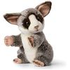 WWF 01105 - Peluche Buschbaby Galago realistico, ca. 23 cm, meravigliosamente morbido e morbido, lavabile a mano