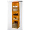 Compactor Color Portatutto 6 Ripiani, Tessuto, Arancio