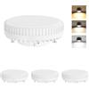 GeyouLux Lampadina LED GX53, lampada LED 3CCT sostituisce 60W alogena, 7W 800LM CRI>80, Bianco GX53 Led per illuminazione da incasso, cucina, soggiorno, ufficio, non dimmerabile, confezione da 4