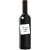 Bottle-Up Bottiglia con etichetta personalizzata di vino IGT Toscana Rosso - Idea regalo esclusiva e originale per compleanno (0,75L, Foglietto bianco)