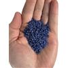 Generico Ghiaia Decorativa per Marimo, Quarzo Ceramizzato Colorato per Vasi, Acquari e Terrari - Inerte, Non Tossico, (Arlecchino, Bianco, Blu, Nero, Rosa, Verde, Viola, Rosso, Giallo) (Blu, 1 kg)