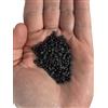 Generico Ghiaia Decorativa per Marimo, Quarzo Ceramizzato Colorato per Vasi, Acquari e Terrari - Inerte, Non Tossico, (Arlecchino, Bianco, Blu, Nero, Rosa, Verde, Viola, Rosso, Giallo) (Nero, 1 kg)