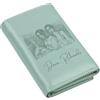 Jeweidea Portafoglio Donna Portafoglio Personalizzato con Foto e Nomi Incisi Portafoglio Donna Piccolo con Carte di Credito Scomparto per Monete Regali per Mamma Regali per Festa Della Mamma (Verde)
