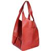 Anopo Extra Grande Borsa Tote per Donne Morbido Pelle XXL Boho Secchiello Borsa a Mano Oversize Portare Borsa a Tracolla per Lavorare Viaggio Rosso