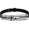 KITDAHOM Marsupio Running - Porta Telefono Corsa - Marsupio, Riflettente e Antispruzzo, Cintura Elastica Regolabile, Doppia Tasca, Compatibile con 7,2 Pollici, Con Uscita per Cuffie (Grigio)