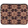 Cgiub Custodia protettiva per computer portatile con stampe etniche da 15-16 pollici, antiurto, borsa per computer portatile, per notebook, tablet, 40 x 30 x 2 cm