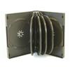 5 custodie da 10 posti per cd e dvd, spessore 33mm con tasca trasparente per copertina