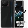 KJYFOANI Custodia per Asus ROG Phone 9, Trasparente Morbido Silicone Protettiva Case, Ultra Sottile Anti-Graffio TPU Bumper Cover per Asus ROG Phone 9 (6.78) - DU06