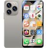 Generic Mini smartphone 4G sbloccato 4,3 pollici Android Dual SIM Dual Camera 2750 mAh riconoscimento facciale Bluetooth WiFi portatile per studenti (grigio)