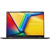 ASUS Vivobook S 16 Flip TP3604VA-MC275W Intel® Core™ i5 i5-1335U Ibrido (2 in 1) 40,6 cm (16") Touch screen WUXGA 16 GB DDR4-SDRAM 512 GB SSD Wi-Fi 6E (802.11ax) Windows 11 Home Nero