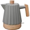 Concept Birdy RK0092 - Bollitore elettrico in ceramica da 1,5 l, elegante bollitore bianco con dettagli in legno, 1500 W, tecnologia STRIX, triplice sicurezza, risparmio energetico, facile da pulire