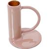 Alexandra House Living Portacandele Rosa Oro Metallo 7 x 9 x 7 cm Metallo smaltato - Marca: Alexandra House Living - EAN: 8427701678093