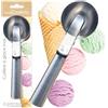 ScrapCooking - Cucchiaio da Ghiaccio in acciaio inox - Per fare palline di ghiaccio - Utensile in acciaio ossidabile - 5283