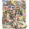 LOGOVISION The Wizard Of Oz All Over Character Print 2 Coperta super morbida al tatto setoso - 152 x 127 cm