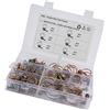ABOOFAN 42 Pezzi Fascetta Stringitubo a Doppio Filo Morsetto Per Tubo Del Filo a Doppio Filo Tubo Flessibile 25-40 Mm Fascette Tubo Olio Acciaio Tubo Dell'acqua Clip Ferro Da Stiro