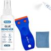 Gubuyi Rimuovi Colla, 100ml Spray Togli Colla e Adesivi, Spray Rimuovi Etichette, Rimuovi Colla Adesivi, Spray Togli Colla e Adesivi, Togli Colla e Adesivi, Rimuove Rapidamente Residui di Adesivo