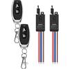 dstfuy telecomando interruttore 220v,mini interruttore a distanza a 2 vie AC 220V/230V/240 V/10 A Rel¨¨ Interruttore della luce senza fili con 328FT a lungo raggio per motore,lampade,luci a LED