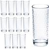 GRÄWE Set di bicchieri Variante , Vetro, 12 Stück, 300 ml