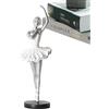 Youding Statua Di Ballerina Di Danza Classica, Statuetta Di Ballerina Ornamento Di Danza Classica Ornamenti Di Arte Creativa, Nessuna Dissolvenza Elegante Scultura Di Ballerina Di Danza Classica Per Libreria