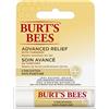 Burt's Bees Balsamo lenitivo per labbra avanzato di origine 100% naturale con cera d'api e curcuma ricca di antiossidanti, senza profumo: 1 tubo in blister