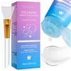 Lxitian Maschera Collagene Viso Coreana, Collagen Night Wrapping Mask, Bio Collagene Instant Boost Mask, Maschera Notturna al Collagene, Illumina e Rassoda la Pelle, Riduce le Rughe, Aumenta l'elasticità