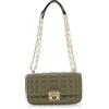 Michael Kors SM Conv Chain Shldr, Borsetta Donna, Safari Verde, Unica