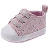Chicco, Scarpe Neonata, Sneaker Neonata, con Comode Stringhe Elasticizzate, Scarpe Bambina 0-24 Mesi, Designed in Italy