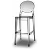 Scab Sgabello trasparente in policarbonato modello Igloo h. 65cm art. 2359-
