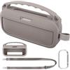 co2CREA Custodia Protettiva in Silicone Compatibile per altoparlante portatile Bluetooth Bose SoundLink Flex 2nd Gen (silicone + gancio moschettone + tracolla (altoparlante non incluso)
