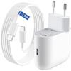 iMangoo 45W Caricatore USB C per Google Pixel 9 Pro XL 9a 8a 8Pro 7a 7Pro 6a,Presa USB C Alimentatore PD 3.0 Caricatore Veloce con Cavo Tipo C 1,8m per iPhone 16e 16Pro Max 15 Samsung A16 A56 A55 A25 A06 S25