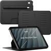 ZUGU CASE Custodia per iPad 11a / 10a Generazione (A16 2025/2022) 10.9 pollici, Cover Protettiva Sottile con 8 Angoli Regolabili Magnetico, Tasca per Apple Pencil, Auto Svegliati/Sonno [ Nero ]