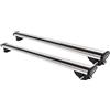 Farad Barre portatutto Aerodynamic Silver in alluminio della Farad con kit compatibile con FIAT TIPO SW 5 porte dal 2016 in poi con corrimano basso (railing integrati)