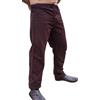 Leonardo Carbone® Asmund, pantaloni da uomo in lino, pantaloni estivi leggeri, da uomo, per festival, abbigliamento medievale, LARP, cosplay, per il tempo libero, 100% lino, marrone scuro., XXL
