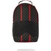 Sprayground MONACO SHARK CLUB BACKPACK, nero, 45,7 x 15,2 x 29,2 cm, grafico, impermeabile, moderno, unisex, per scuola superiore, 18, zaino per computer portatile, zaino da giorno