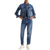 United Colors of Benetton Giubbino 21TBDN00N Giacca, Blu, M Donna