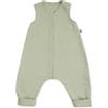 Julius Zöllner Tuta da notte in mussola, 0,5 TOG, misura 80, 100% mussola di cotone, certificazione Oeko-TEX Standard 100, colore: lime