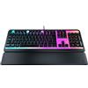 Turtle Beach Magma Membrana RGB Gaming Keyboard con Tasti a Membrana, Anti-Ghosting Avanzato, Illuminazione RGB Personalizzabile, Poggiapolo Staccabile - Nero