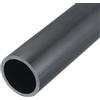 QUARKZMAN Tubo Rigido Rotondo in PVC 40,6mm ID 48mm OD 350mm Grigio Scuro ad Alta Resistenza per Tubi d'Acqua Artigianato Guaina per Cavi
