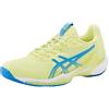 ASICS Solution Speed FF 3 Clay, Sneaker Donna, Costa Gialla/Blu Huddle, 42 EU