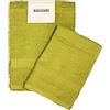 Bassetti - Set Asciugamani Da Bagno Viso e Bidet Coppia Asciugamani da Bagno con Ospite | 60x110 cm + 40x60 cm | Col. Germoglio - 1266